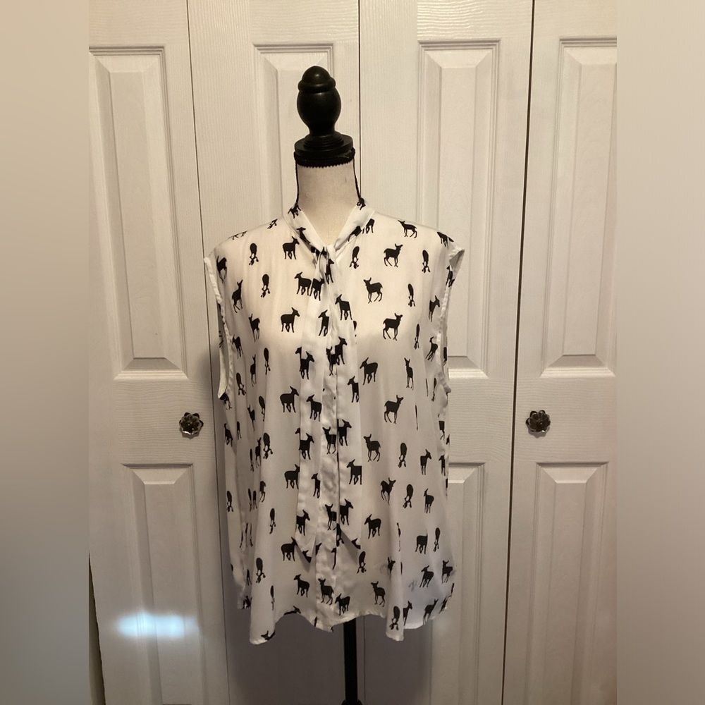 ModCloth Deer Top Size XL